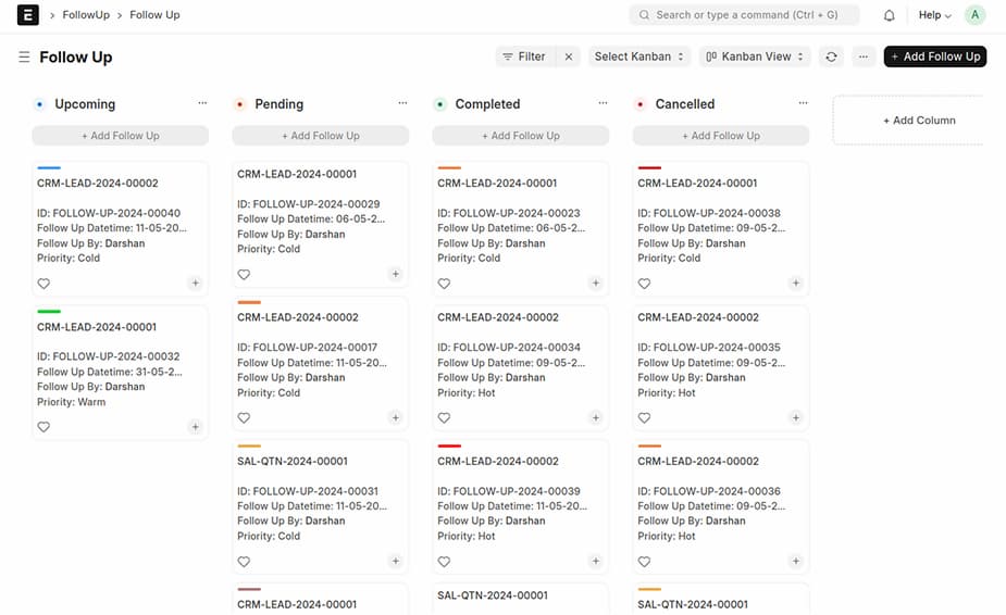Kanban View
